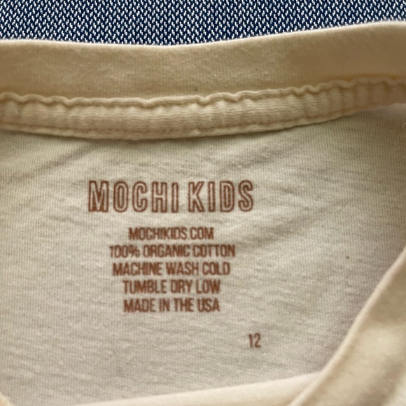 Mochi Kids Organic “Equality” Soft Cotton Graphic Tee Shirt. - Picture 3 of 3